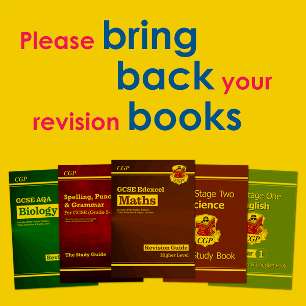 Bring back your books posters
